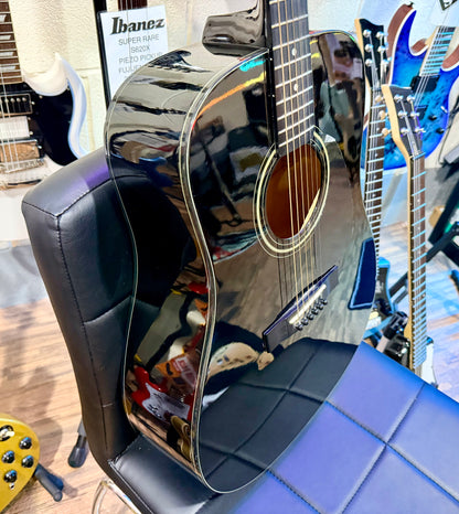 🎸PERFECT STARTER🎸 Fender DG-5 BLK Acoustic Guitar~ Full Size~ Gloss Black!