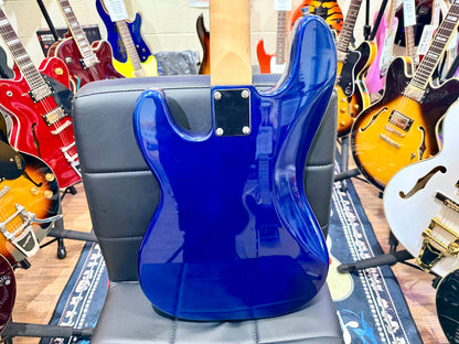 ⚡️NEW⚡️ Encore E4 Blaster Series Electric Bass Guitar~ Full Size 4/4 P Bass~Blue