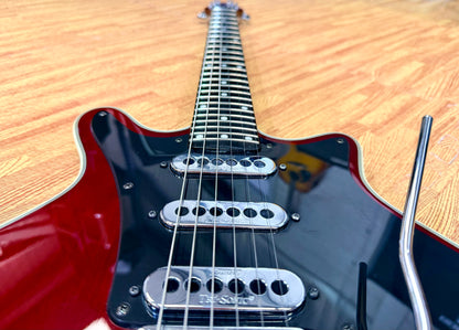 ⚡️2003⚡️ Burns London Brian May Signature Red Special~ Cherry Red Korean Made!