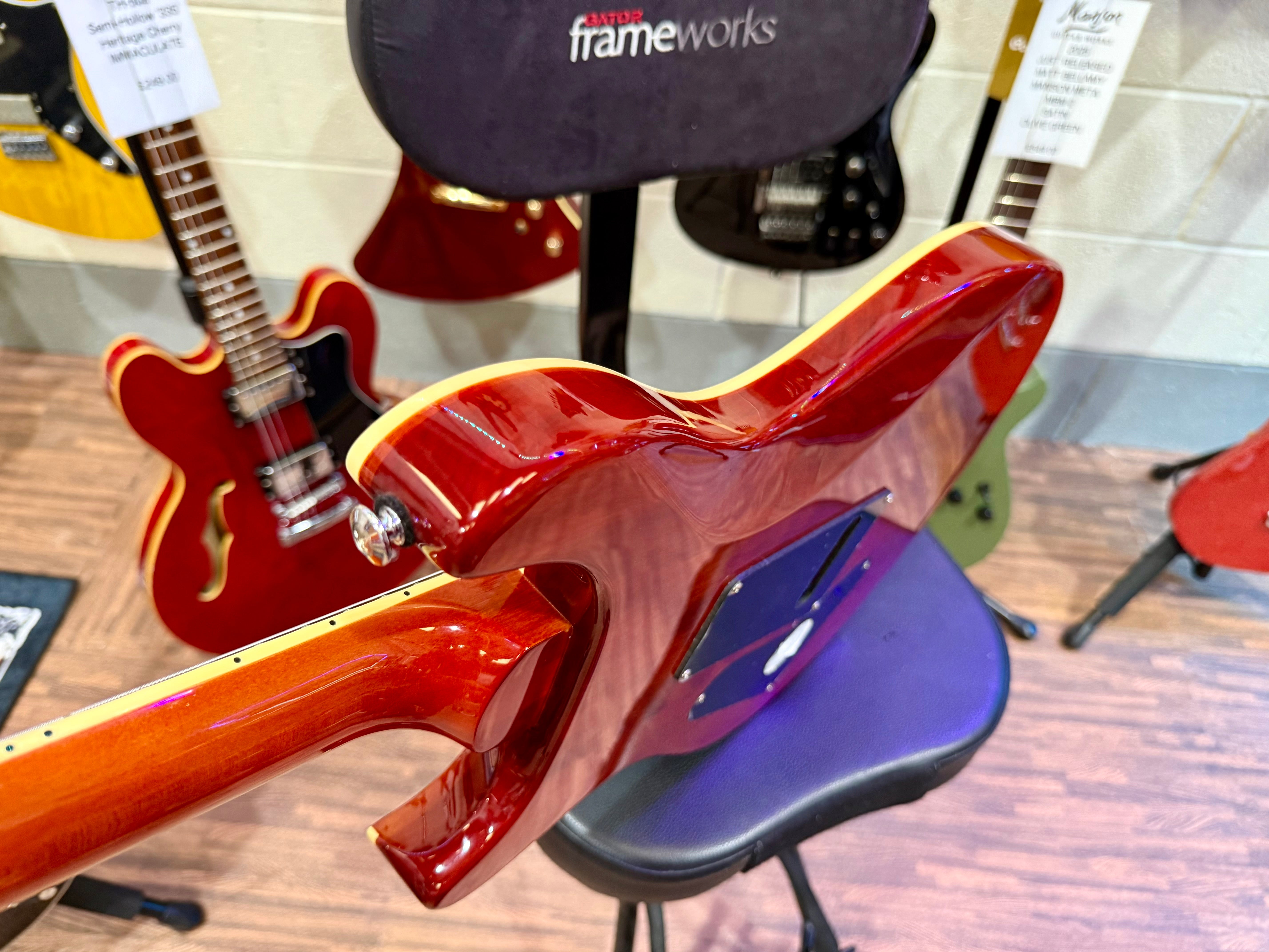 🔥LIMITED EDITION🔥 PRS SE Custom 24 Burled Ash~ Vintage Sunburst~ 2019~ RARE!