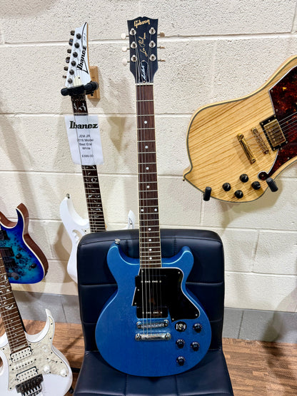 🌟 Gibson Artist Series~ Rick Beato DC Les Paul Special Double-Cut~ Blue Mist 🌟
