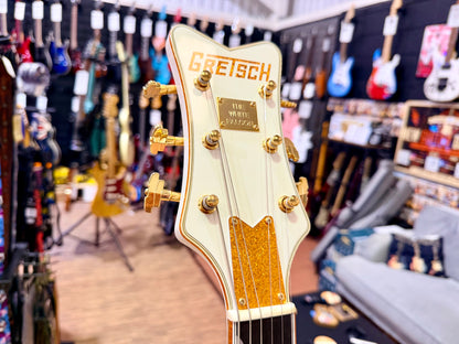✨MINT✨ 2013 Gretsch G6136T White Falcon MIJ~ Japan~ Bigsby~ Case & Docs~ Gold!