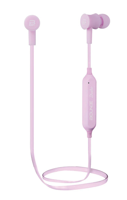 Bounce Shake Series Bluetooth Wireless Earphones - Grape Pink