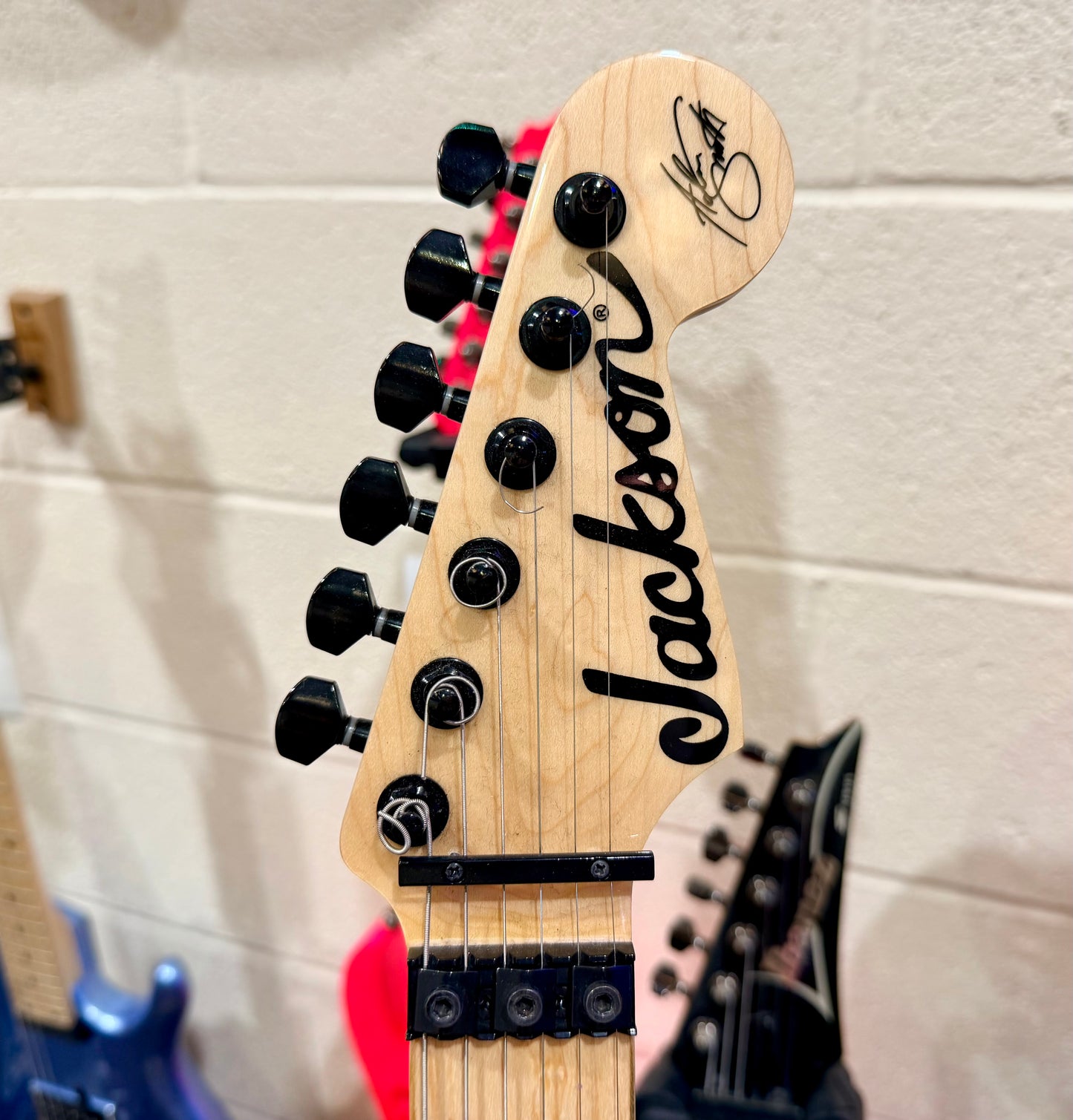 🔥2023🔥 Jackson Adrian Smith SDXM~ Maple~ Snow White~ Iron Maiden Signature!