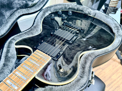 🔥2018🔥 Epiphone Les Paul Prophecy Custom Plus EX~ Midnight Ebony~ EMG P’Ups