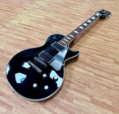 🔥2008🔥 Burny RLC-50JS John Sykes Les Paul Custom~ Black~ Japan Market Import!