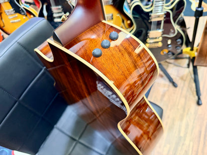 🔥HAWAIIAN KOA🔥 2022 Taylor K24ce~ V-Class~ Shaded Edgeburst~ USA + Hard Case!