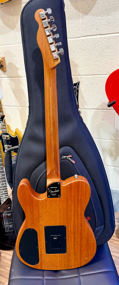 🌟2021🌟 Fender Acoustasonic Player Telecaster~ Butterscotch Aged Natural + Bag!