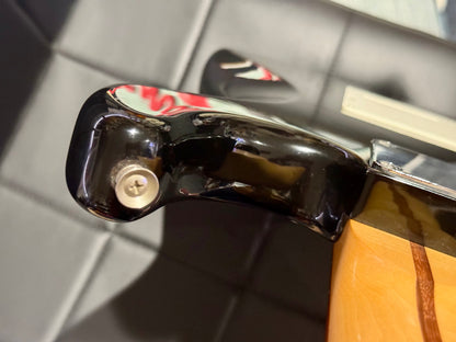 🌟RARE KOREAN🌟 1990’s Fender Squier Stratocaster~ Black & white Classic Strat!