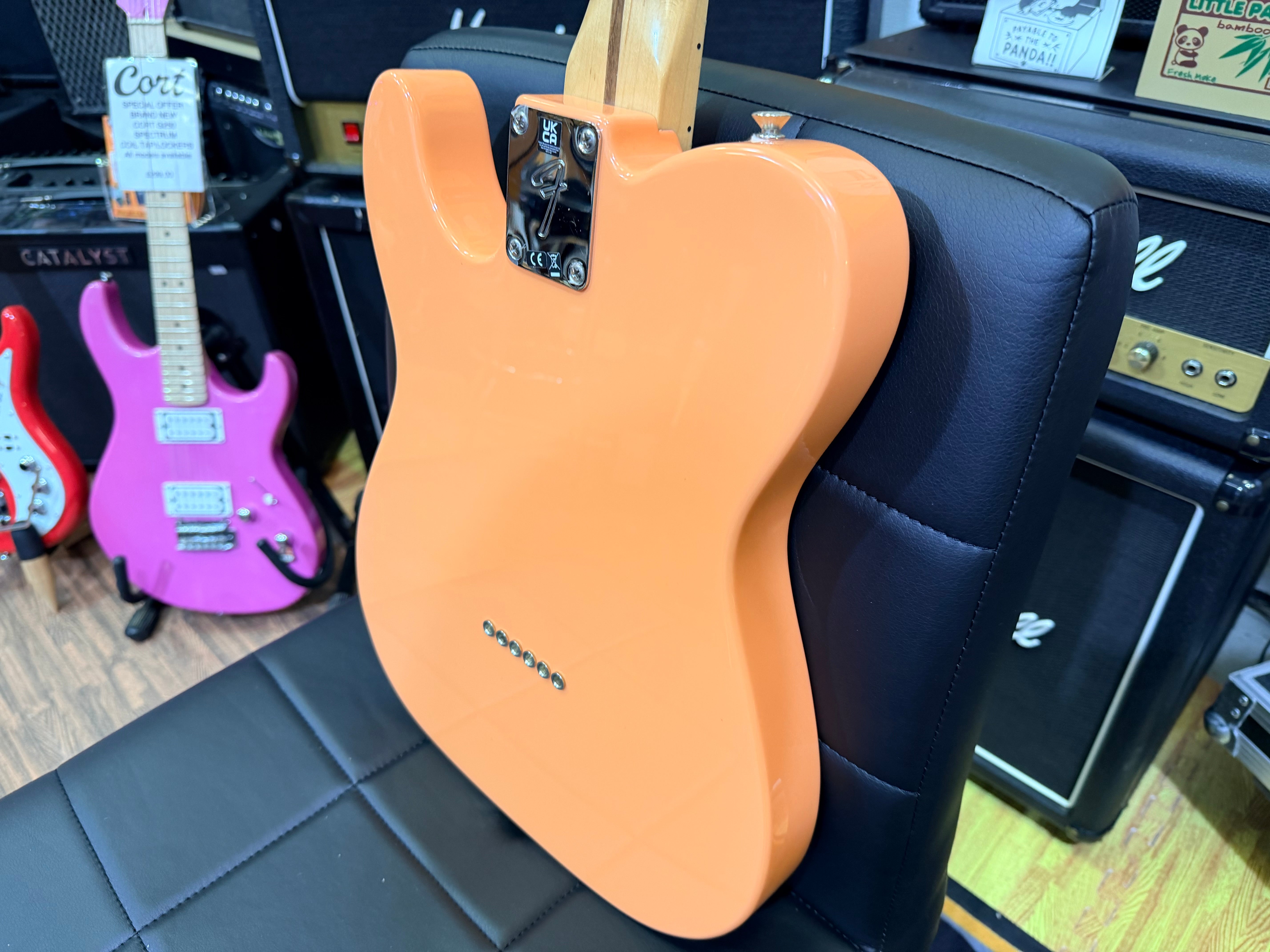 🔥’51 Nocaster P’ups🔥 Fender Limited Edition Player Telecaster~ Pacific Peach!