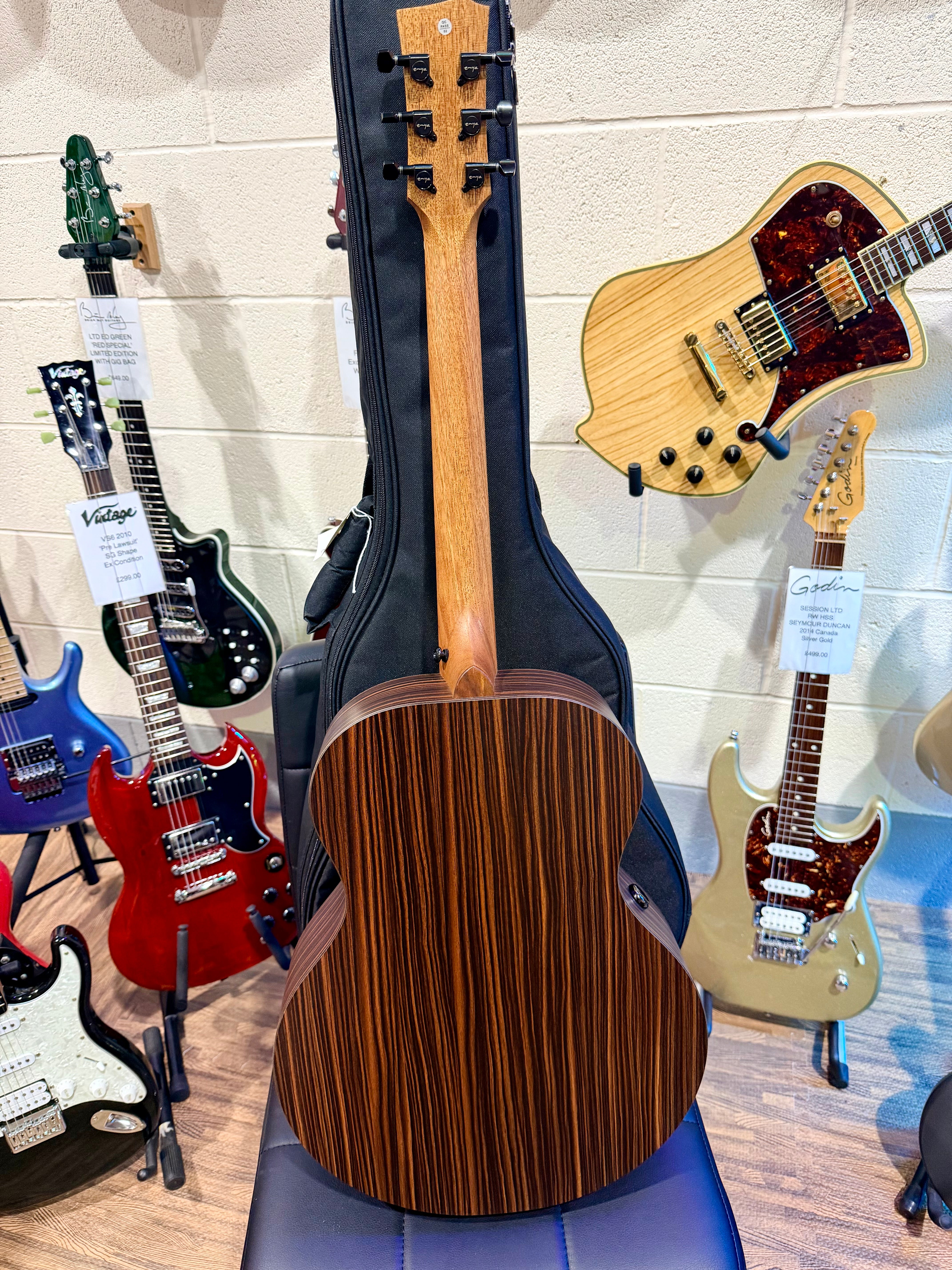 🔥2025🔥 Enya EA-X1 Pro EQ Electro-Acoustic Guitar~ Vintage Sunburst~ Smart Guitar