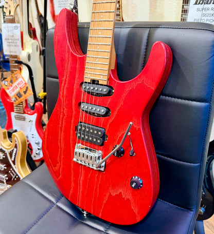 🔥KOREAN🔥 Charvel Pro-Mod DK24 HSS 2PT CM Red Ash~ Seymour Duncan~ 2021 MIK!