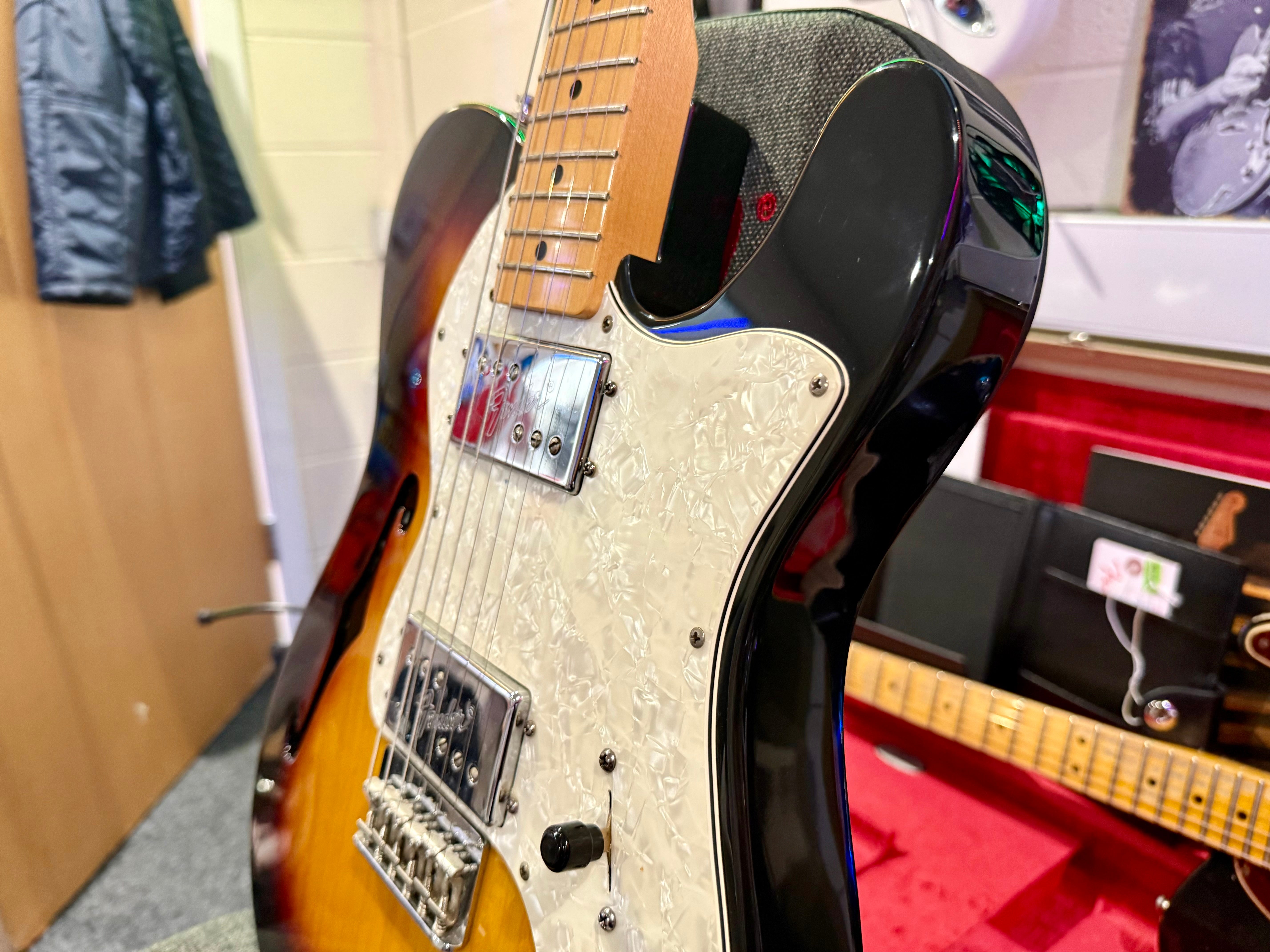 🌟1999🌟 Fender Classic Series '72 Telecaster Thinline~ 3 Color Sunburst~ Lovely