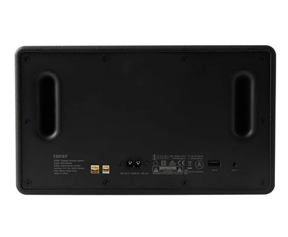 Edifier ES300 Tabletop Bluetooth Hi-Res Airplay 2 Speaker With Built In Battery- Black Walnut