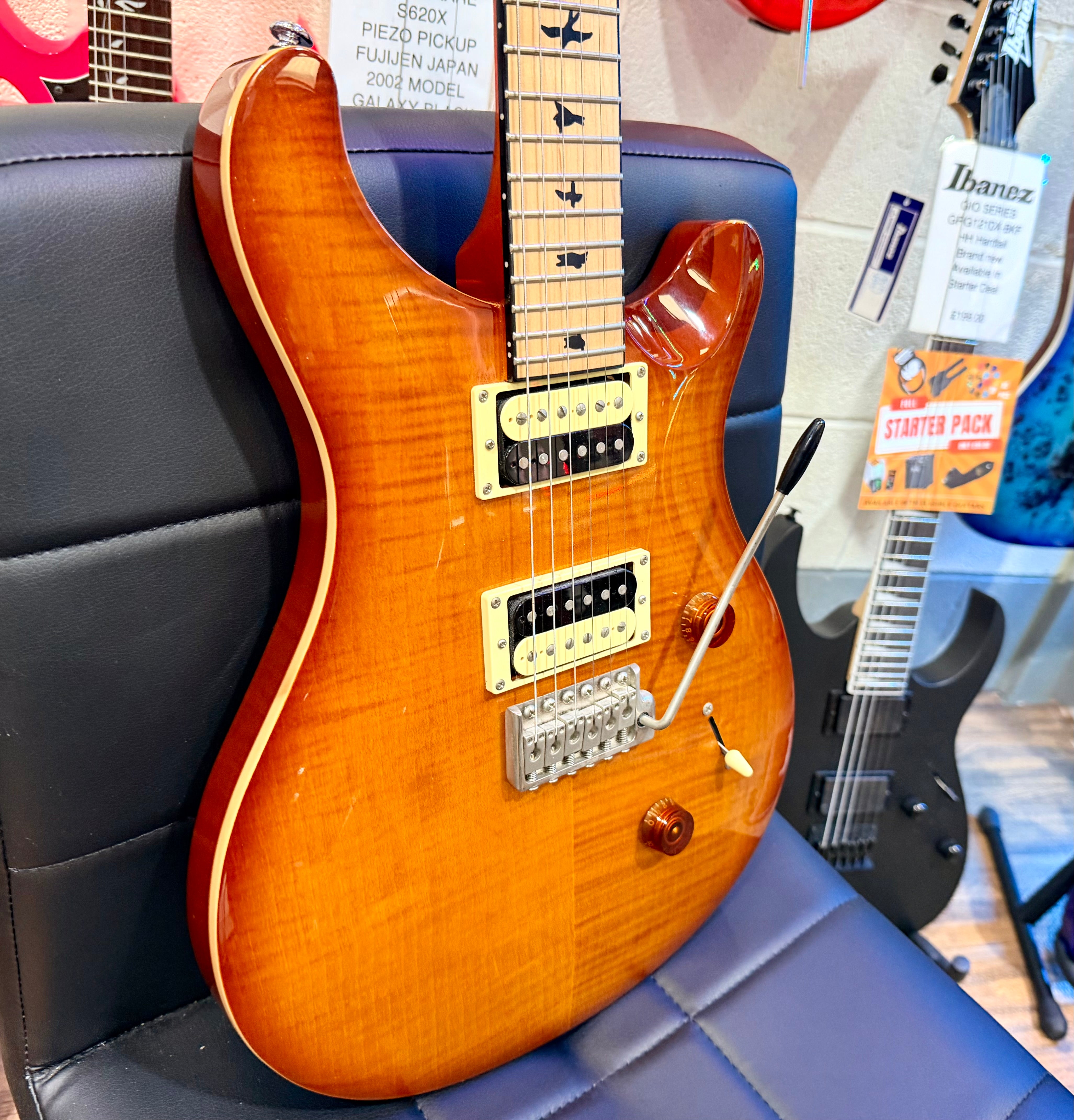 🌟2017 RARE🌟 PRS SE Custom 24 Limited Edition~ Maple Neck~ Vintage Sunburst!