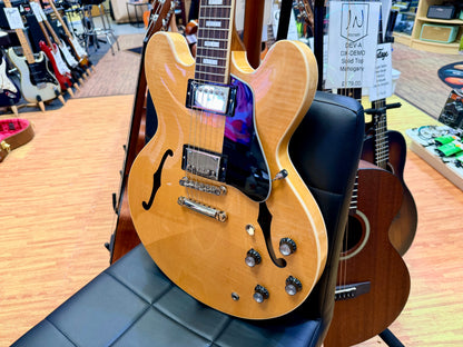 ✨MINT✨ Gibson ES-335 Figured Antique Natural~ Ex-Demo Semi-Hollow + Hard Case!