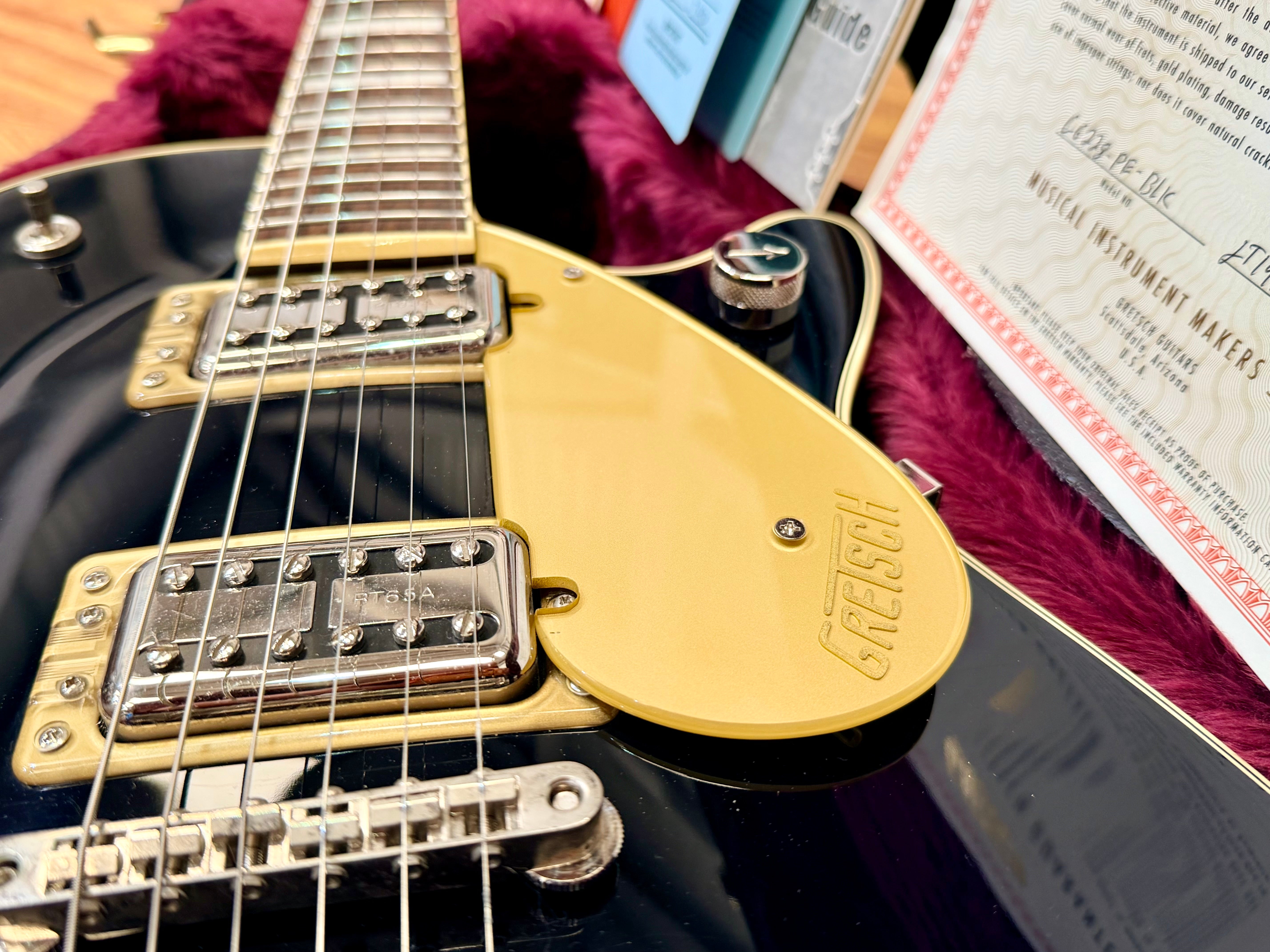 ✨2019✨ Gretsch G6228 Players Edition Jet BT V-Stoptail Black~ MIJ Japan + Case!