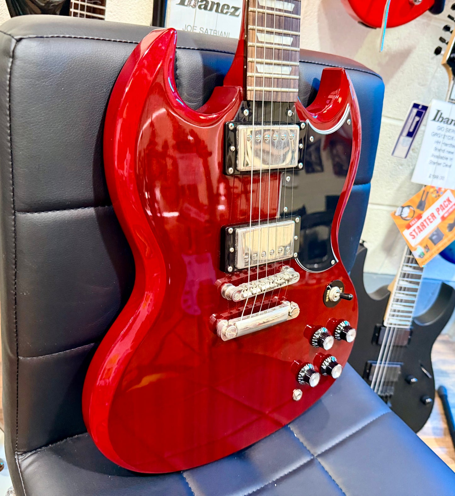 🍒2015🍒 Epiphone SG G-400 Pro~ Heritage Cherry Red Electric Guitar!