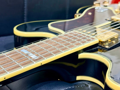 🌟MINT 2021🌟 Epiphone Sheraton II Pro Hollowbody~ Ebony Black + Hard Case!