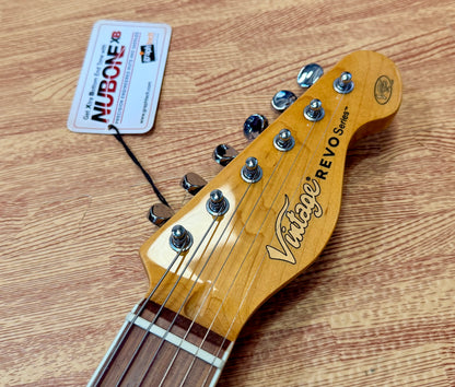 Vintage REVO Series Trio VRBT72HB~ Honeyburst~ Triple P90~ Last One DEAL