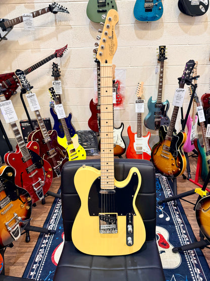 🌟B-STOCK🌟 Vintage V20 Maple Coaster Electric Guitar~ Butterscotch~ Telecaster!