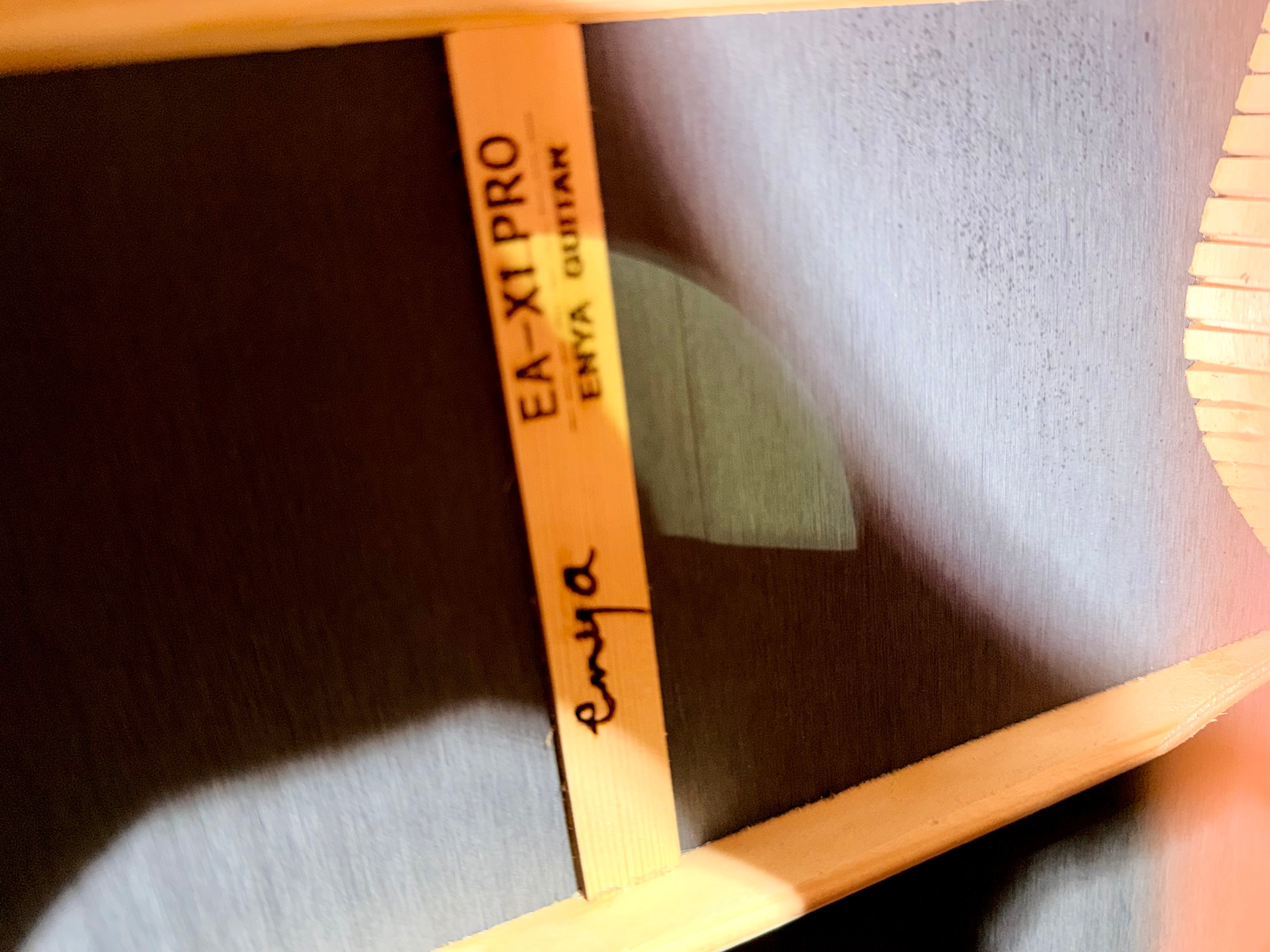 🔥NEW 2025🔥 Enya EA-X1 Pro~Vintage Sunburst Acoustic Guitar~Sitka Spruce & bag