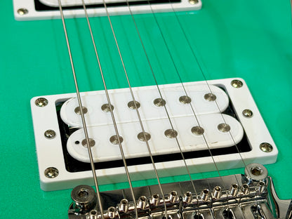 🌟 Cort G250 Spectrum Metallic Green Electric Guitar~ Coil Tap/Locking Tuners 🌟