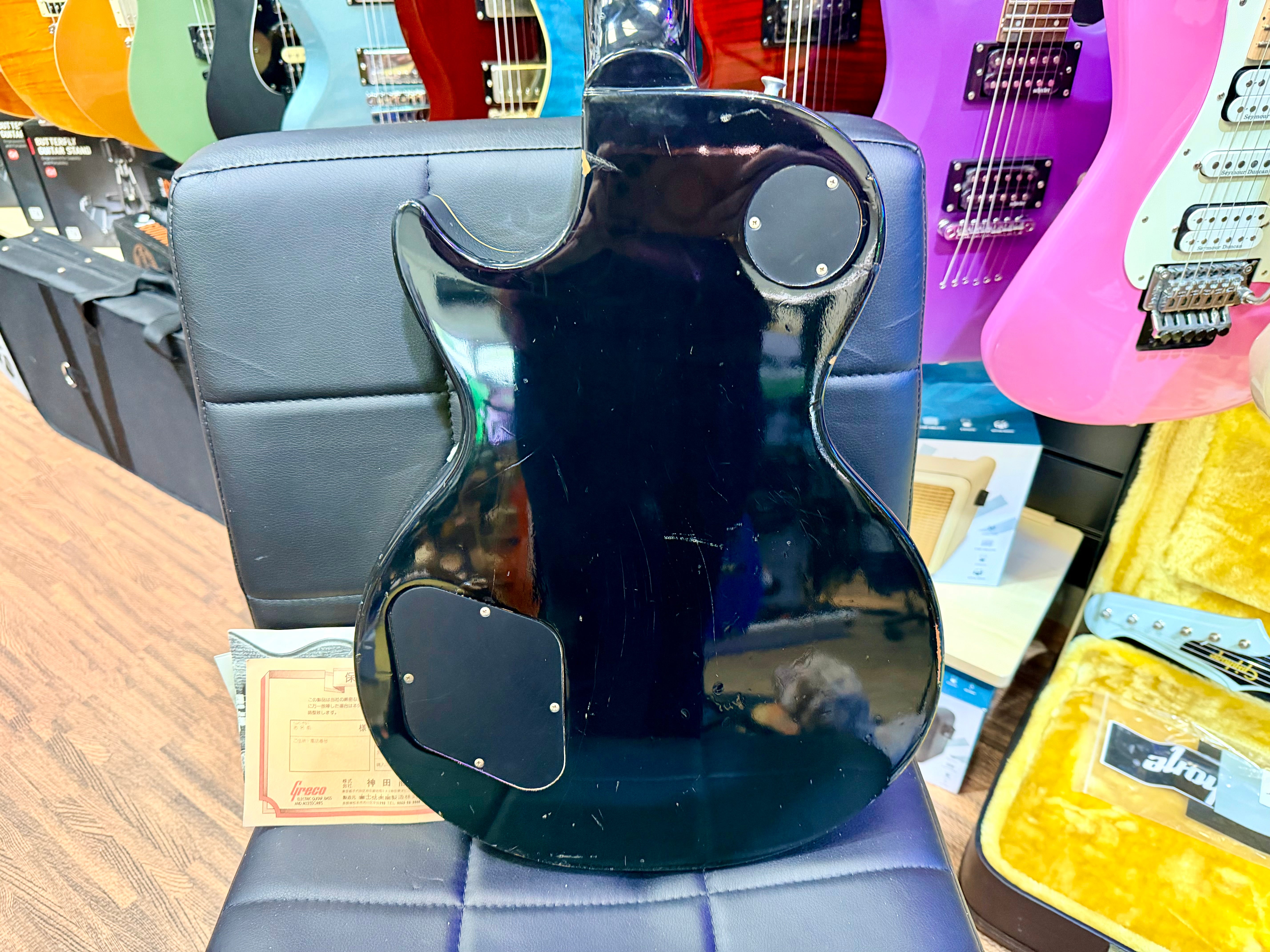 🇯🇵1980🇯🇵 Greco Japan EG500 Les Paul Standard~ Black~ Super Power~ RARE MIJ!