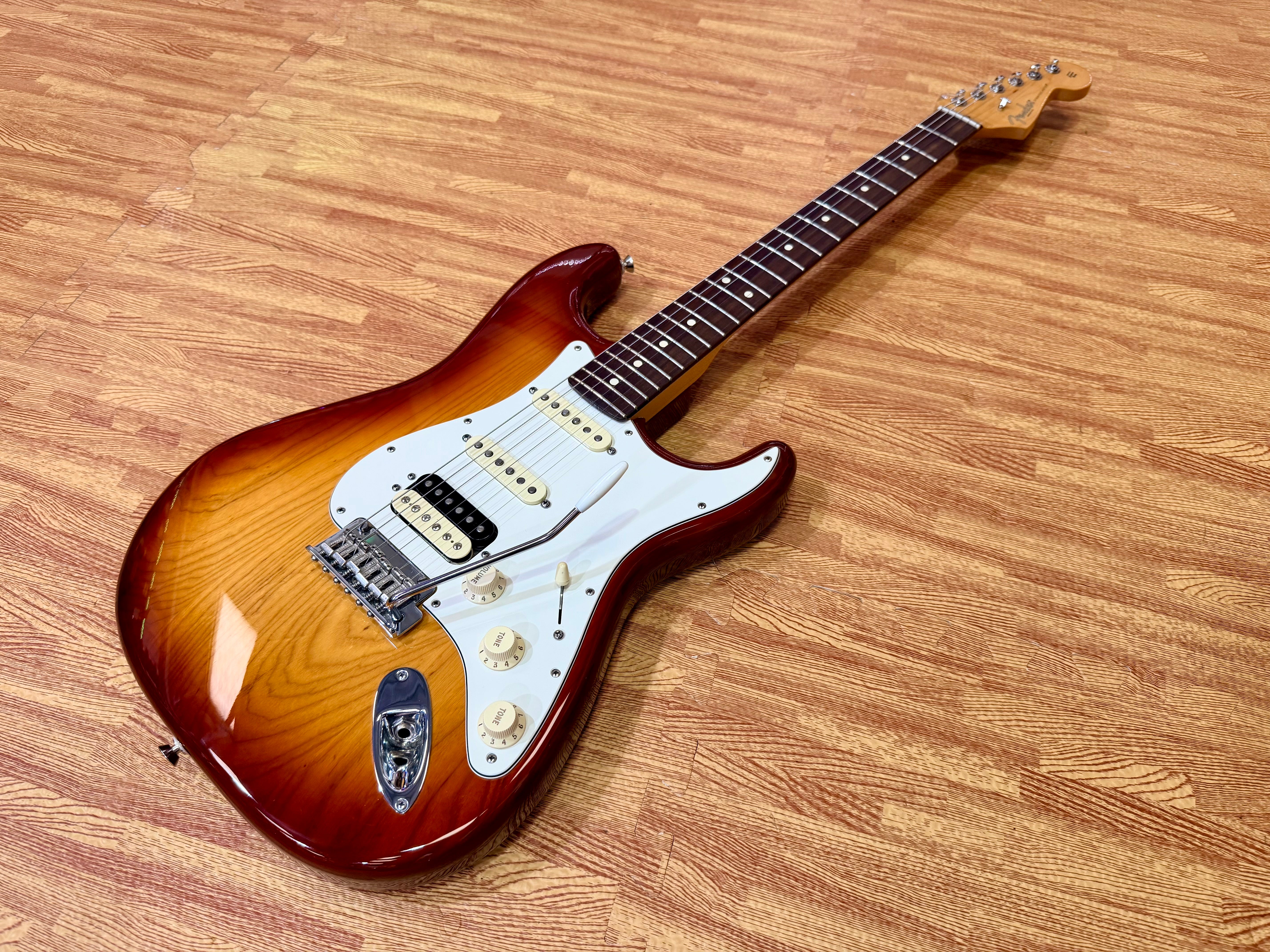 🇺🇸 2015 Fender American Standard Stratocaster HSS Shawbucker~ Sienna Sunburst!
