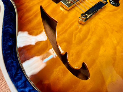 🔥2024🔥 EVH SA-126 Special QM Tobacco Sunburst + OHSC~ MINT~ Wolfgang Van Halen