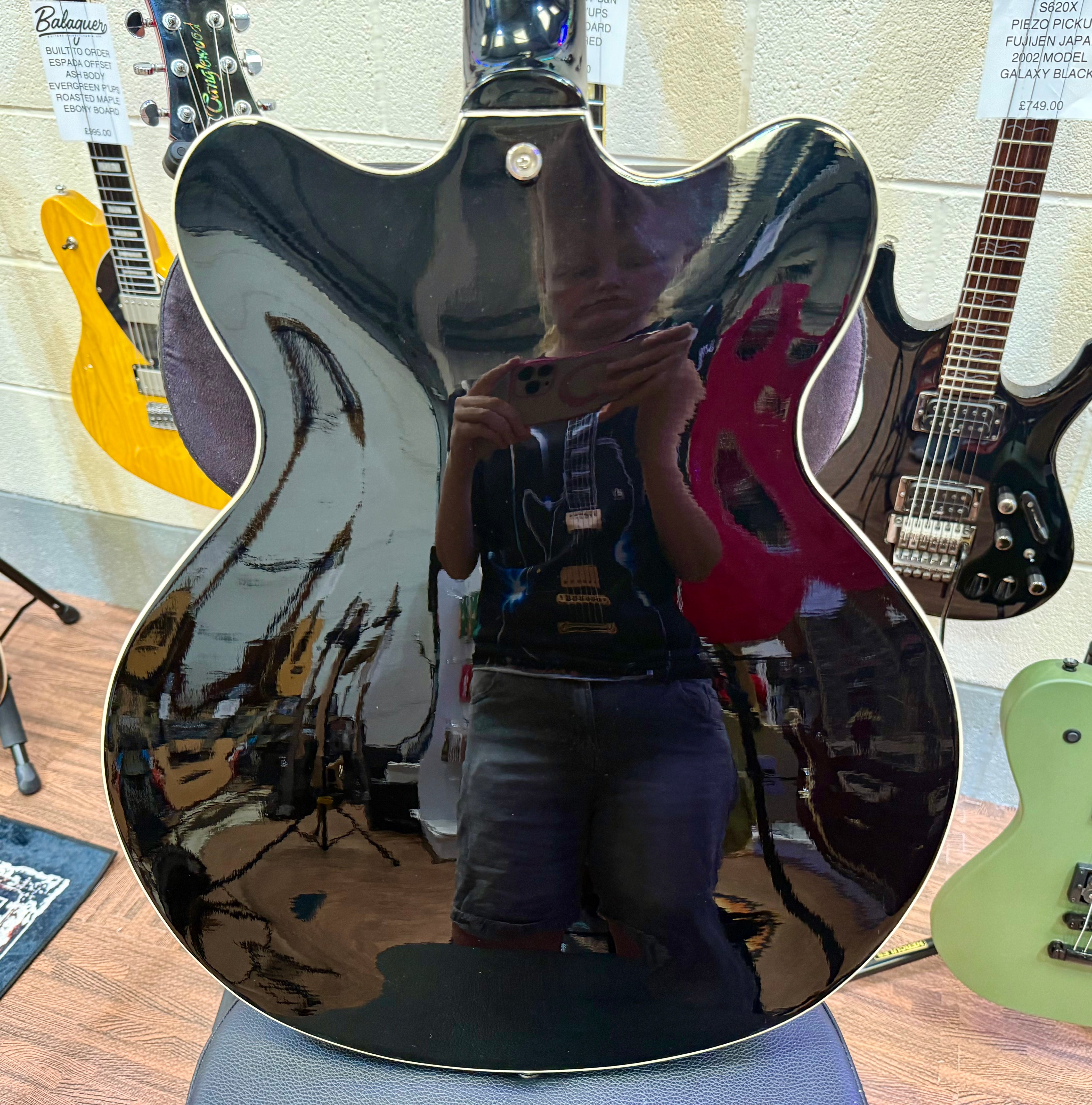 🌟2021🌟 Hofner Verythin HCT Standard~ Black Hollow-body~ Contemporary Series!