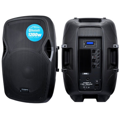 🔈NEW🔈 Kam RZ15A V3 Full Range Active PA Speaker~  With Bluetooth & Stand DEAL