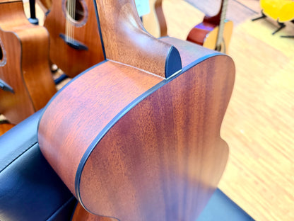 🔥MINT🔥 James Neligan DEV-A Solid Top Mahogany Acoustic Guitar Natural Satin!