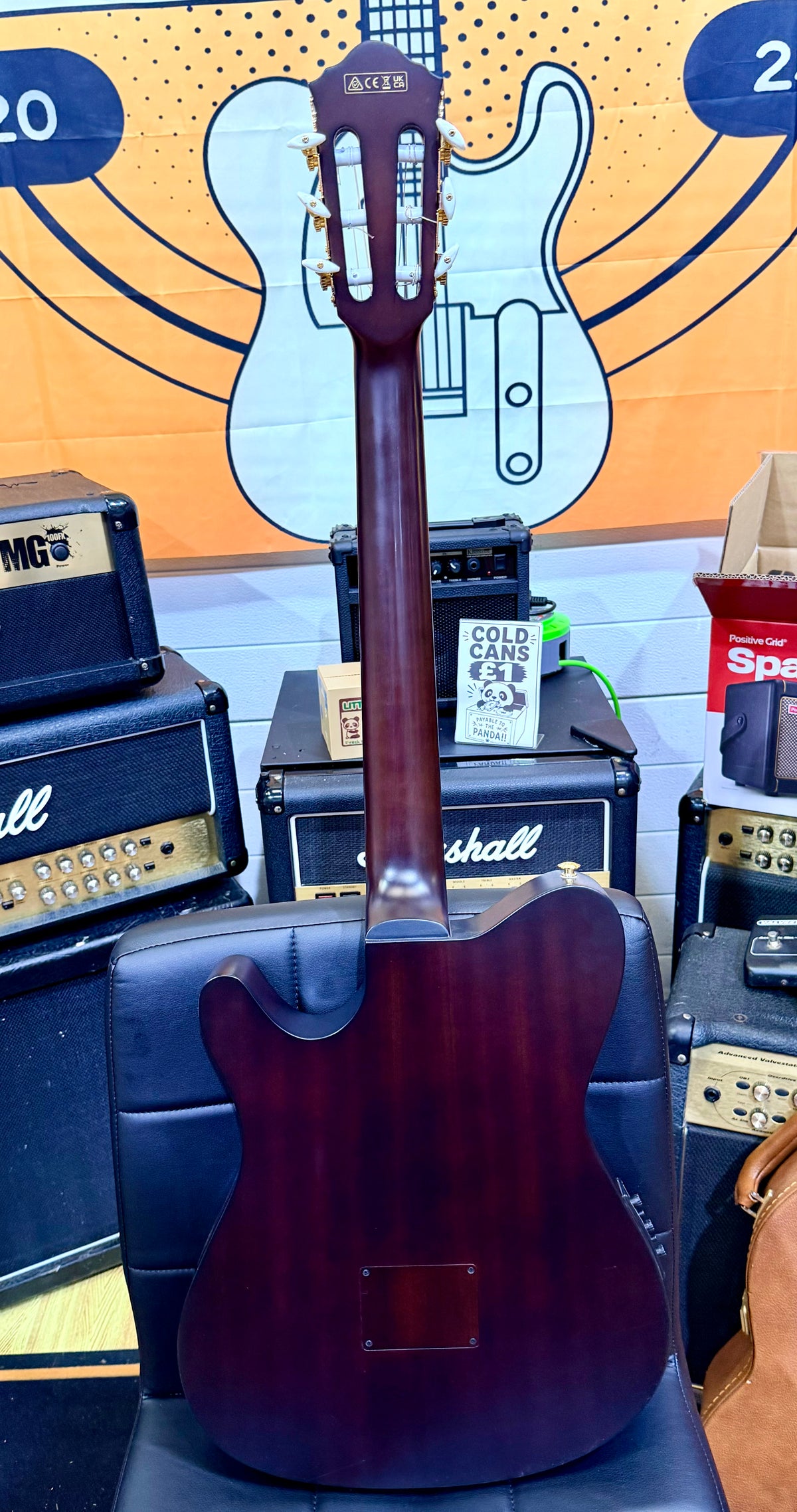 🔥2025🔥 Ibanez FRH20QMN Wine Red Low Gloss Nylon Electro Acoustic Guitar!