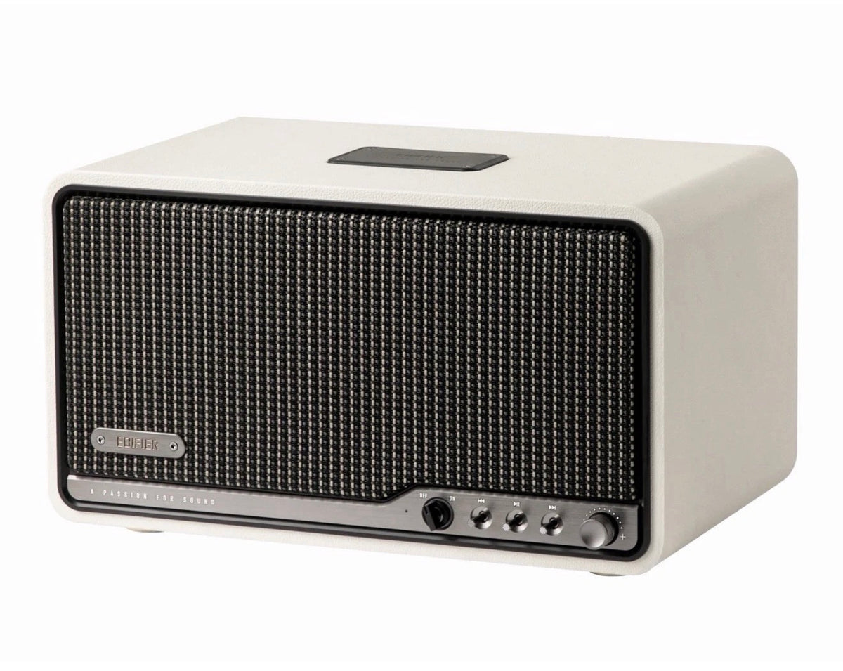 Edifier S300 Tabletop Bluetooth Hi-Res Airplay 2 Speaker - White Ivory