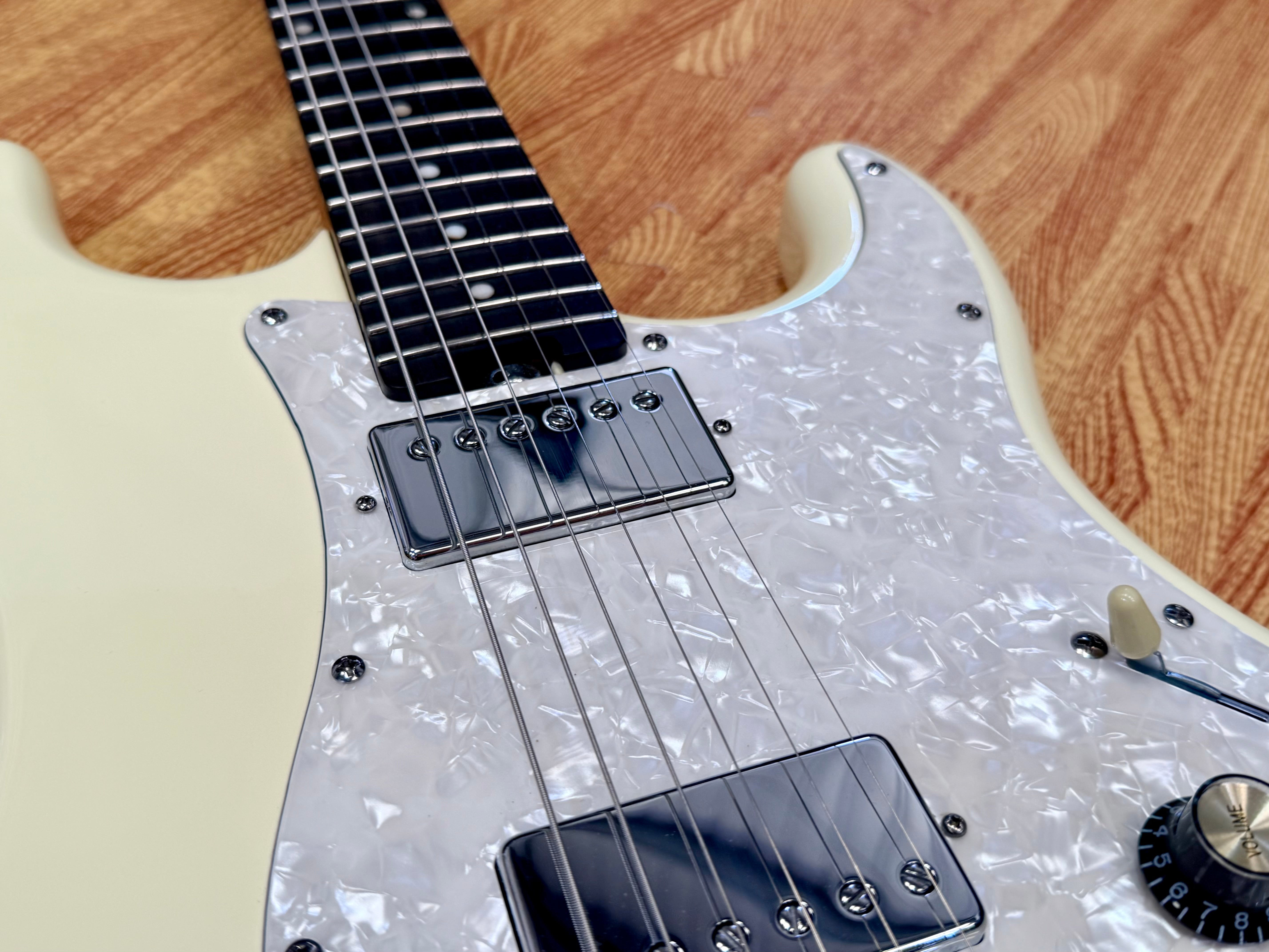 🔥2022🔥 Schecter Jack Fowler Traditional Signature~ Ivory~ USA Pasadena Pickups