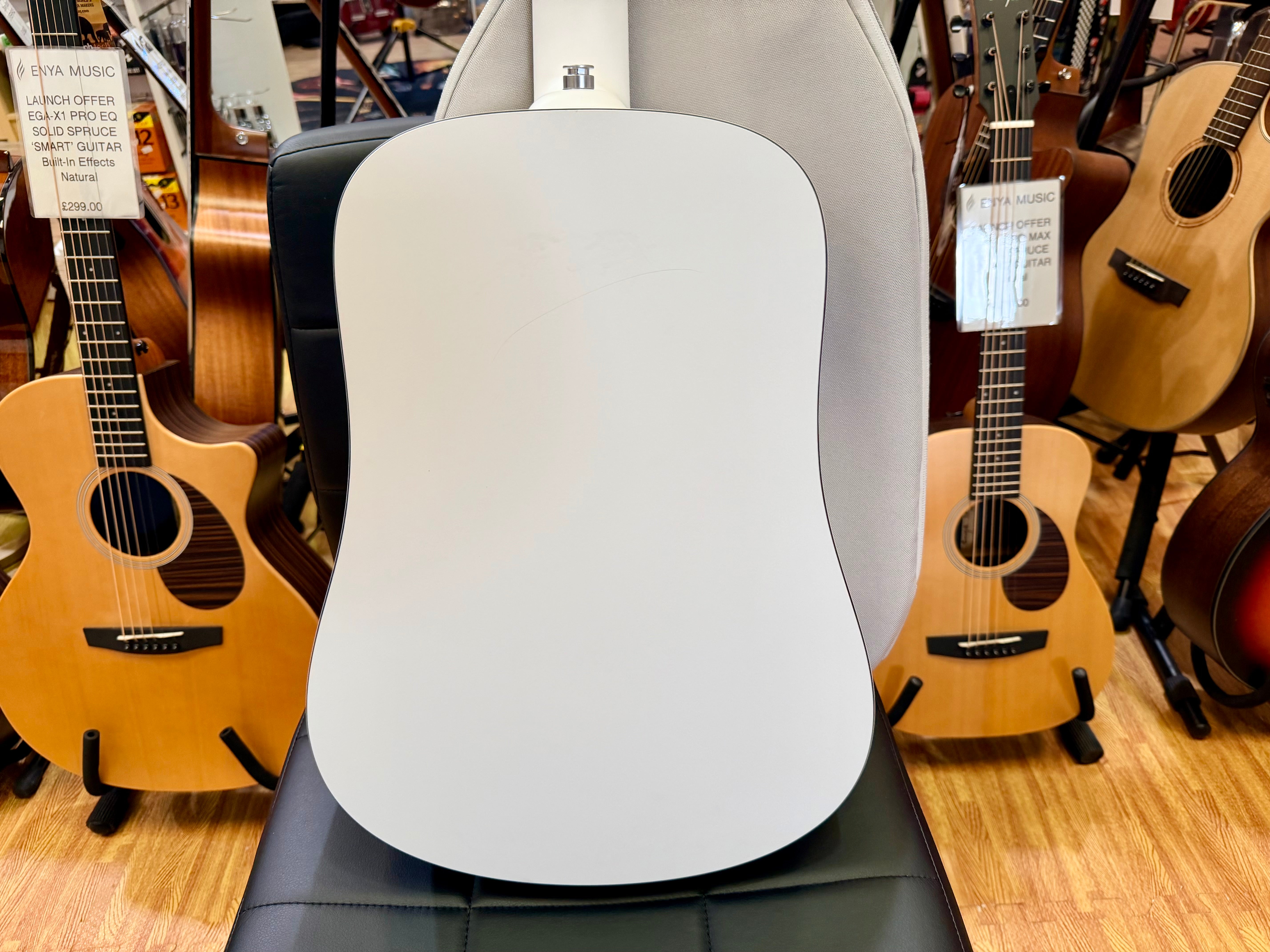 🔥EX-DEMO🔥 LAVA Music ME Play 36” Smart Electro Acoustic Guitar~ Frost White!