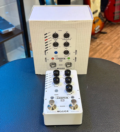🎸NEW🎸 Mooer Audio Loop X2 Stereo Looper Guitar Effects Pedal!