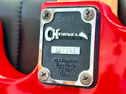 🔥RARE🔥 1987 Charvel Model 2 Red~ MIJ 80s Made In Japan~ JT6 Floyd Rose/Jackson
