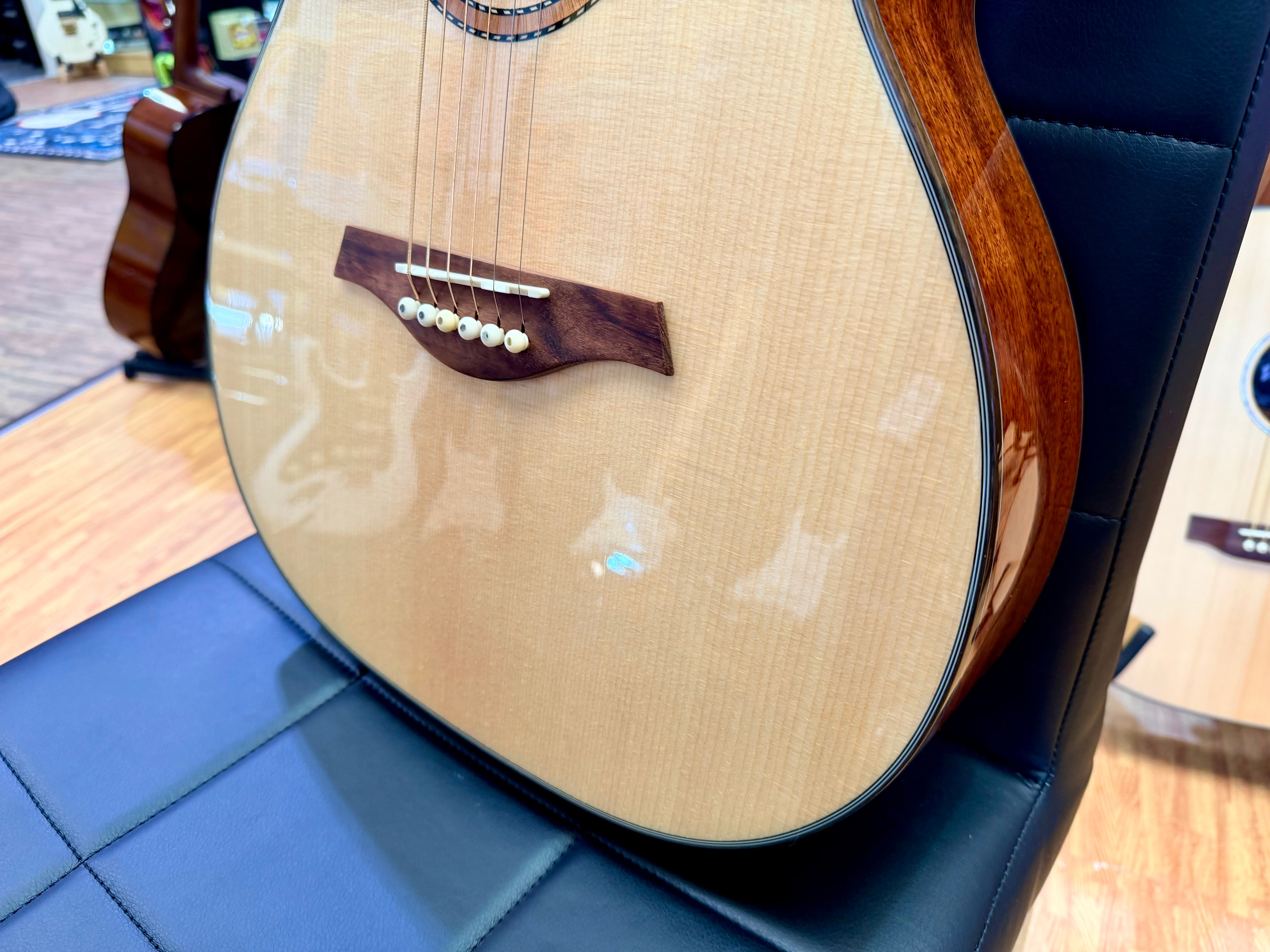 ✨ Vintage V1650N Performer Series Acoustic Orchestra OM Guitar~ Natural Gloss ✨