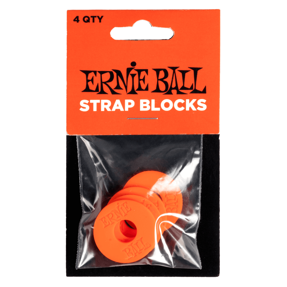 Ernie Ball Strap Blocks- Red