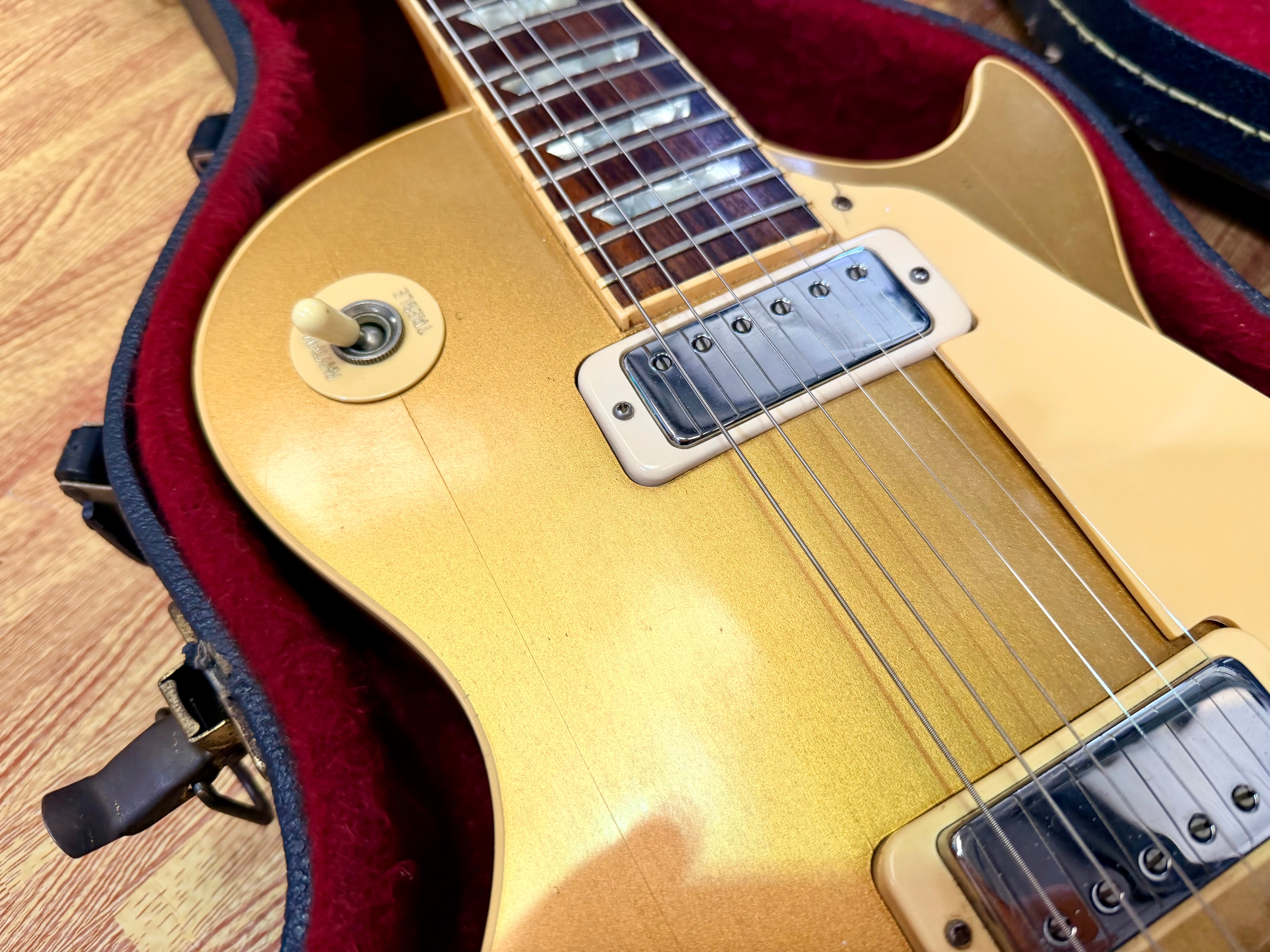 ✨1981✨ Gibson Les Paul Deluxe Goldtop All Original Vintage USA + Original Case