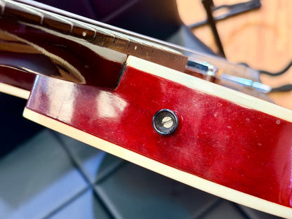✨VINTAGE✨ 1963 Harmony H53 Rocket~ Made in USA~ Semi-Hollow D’Armond P’up + Case