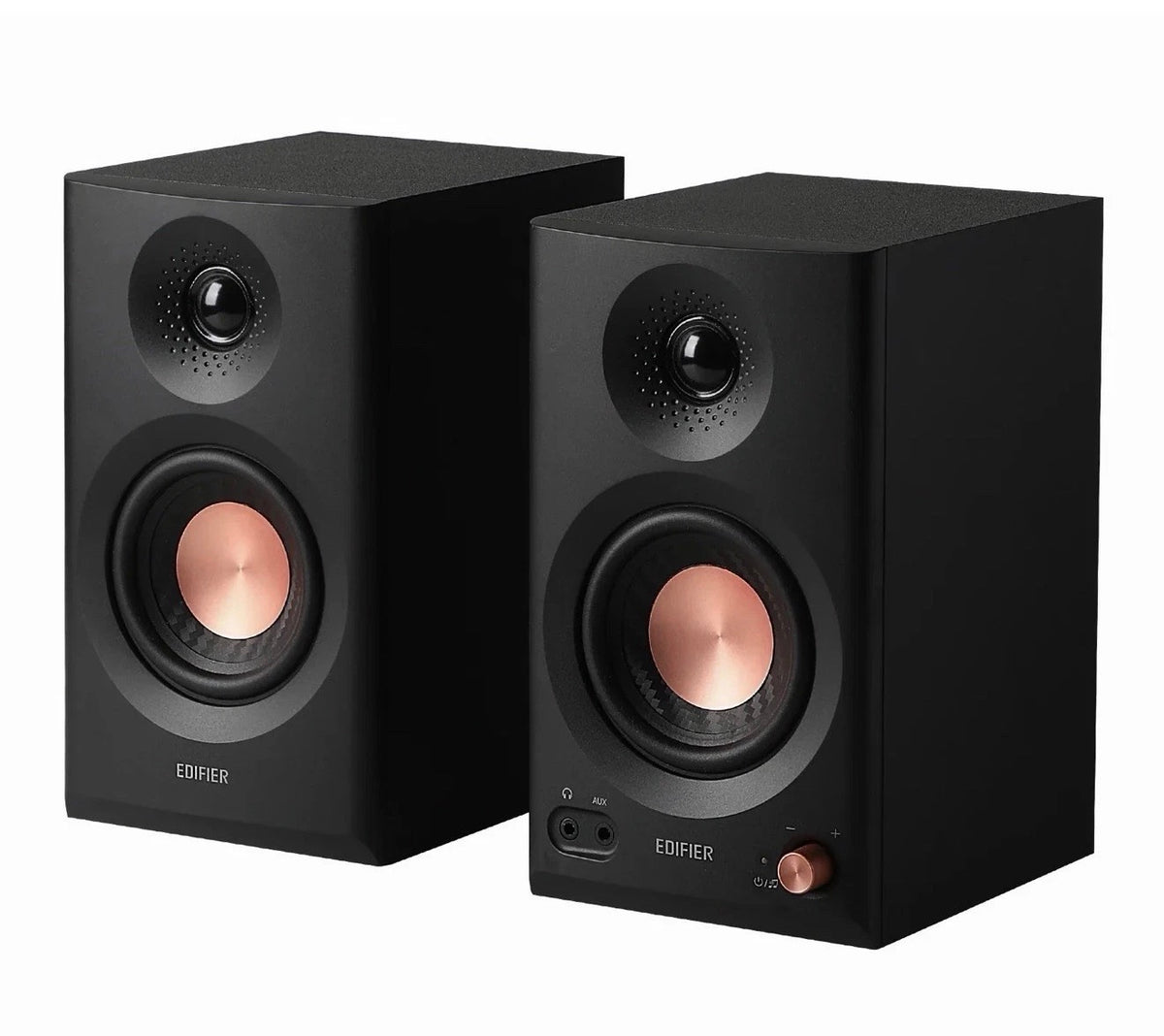 Edifier MR3 Hi-Res Black Active Bookshelf Studio TV/MAC/PC Speakers/Monitors