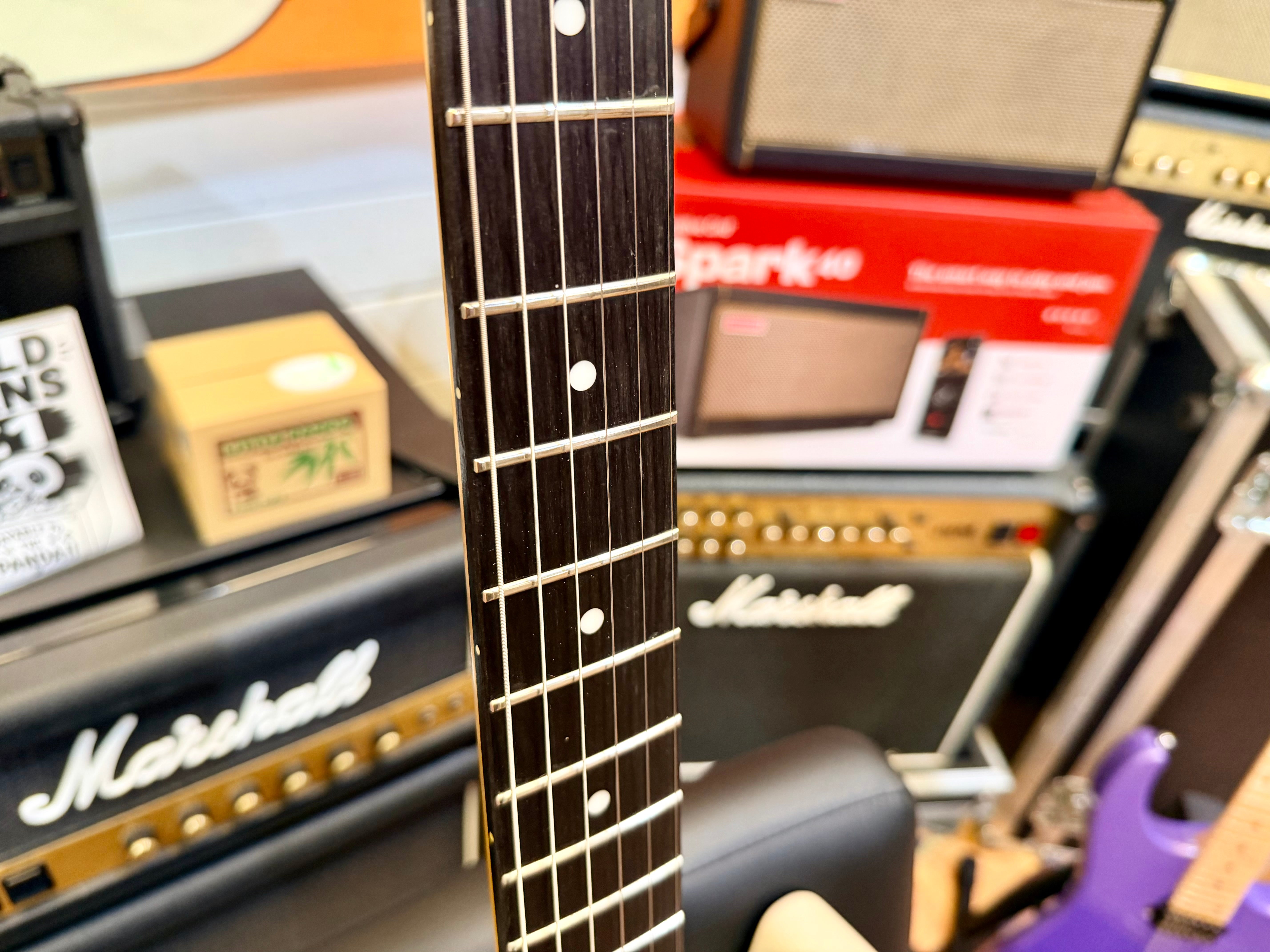 🔥 Vintage V62 ICON Distressed Ash Blonde Telecaster Style Wilkinson Pickups 🔥