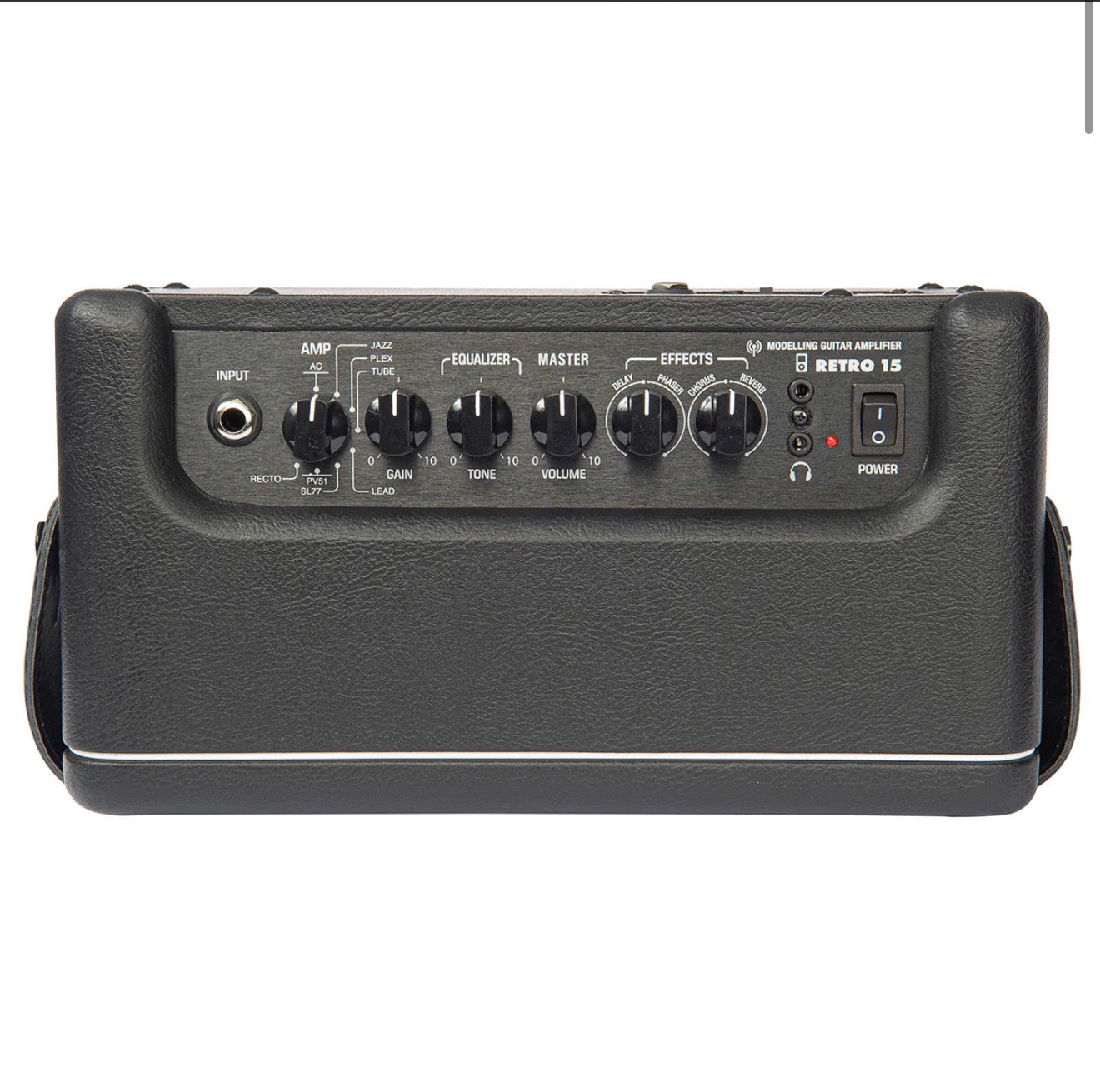 🔥NEW🔥 Vintage Retro 15w Guitar Amplifier with DSP ~ Black