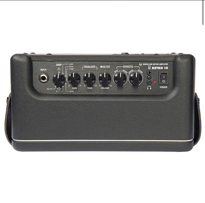 🔥NEW🔥 Vintage Retro 15w Guitar Amplifier with DSP ~ Black