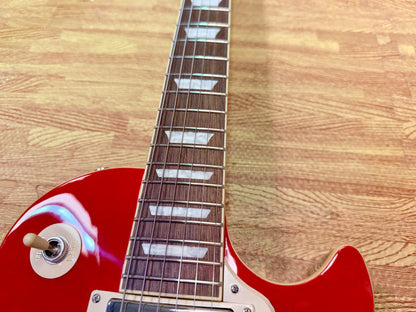 ⚡️MINT⚡️ Epiphone Les Paul Standard 50s Figured Cardinal Red~ Inspired By Gibson
