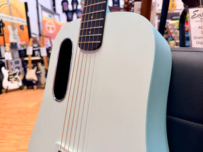 ✨EX-DEMO✨ Blue Lava Touch Smart Guitar Aqua/Mint Green~ 36” Electro-Acoustic!