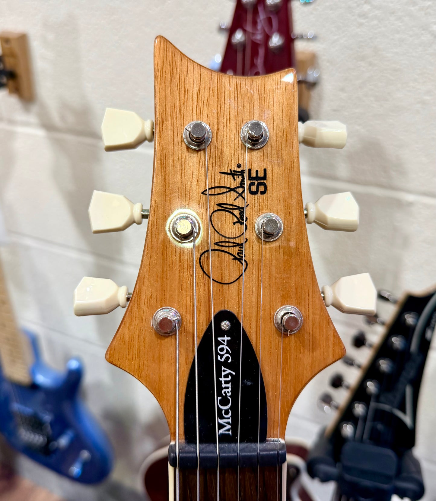 🔥MINT 2023🔥 PRS SE McCarty 594~ Charcoal Maple Top~ Gig Bag~ Stunning Guitar!